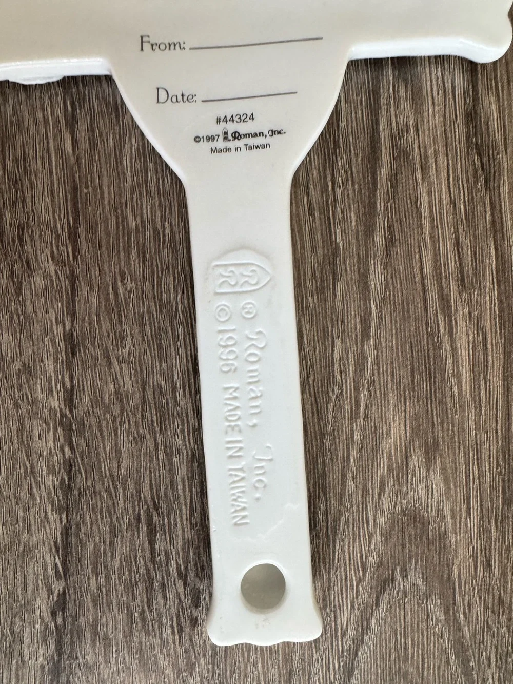 Porcelain Baby Baptism Wall Cross